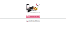 Tablet Screenshot of itaste.com